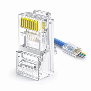  EZ-RJ45 Cat-6 Delikli Konnektör